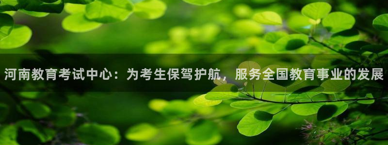 新航娱乐有限公司怎么样：河南教育考试中心：为考生保驾护航，服