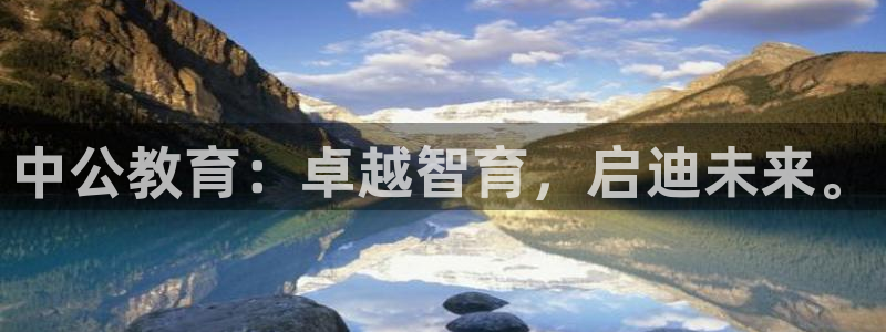 新航娱乐的创始人简介：中公教育：卓越智育，启迪未来。